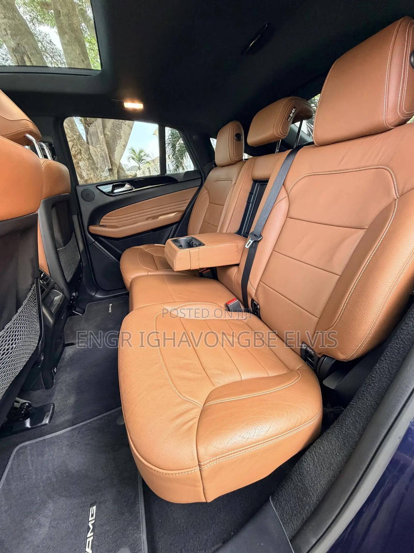 Mercedes-Benz GLE-Class AMG GLE 43 4MATIC 2017 Blue