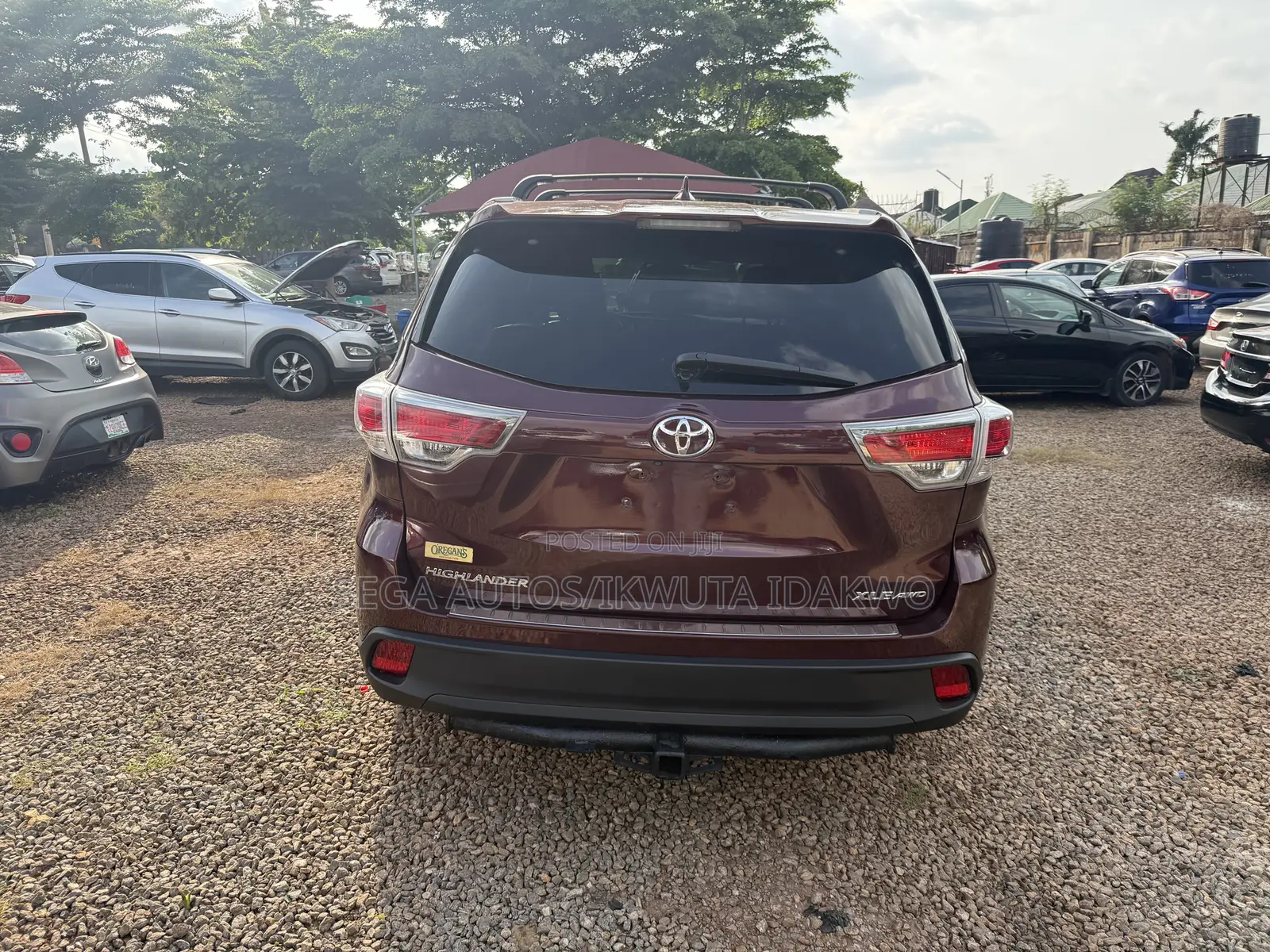 Toyota Highlander XLE V6 4x4 (3.5L 6cyl 6A) 2016 Burgundy