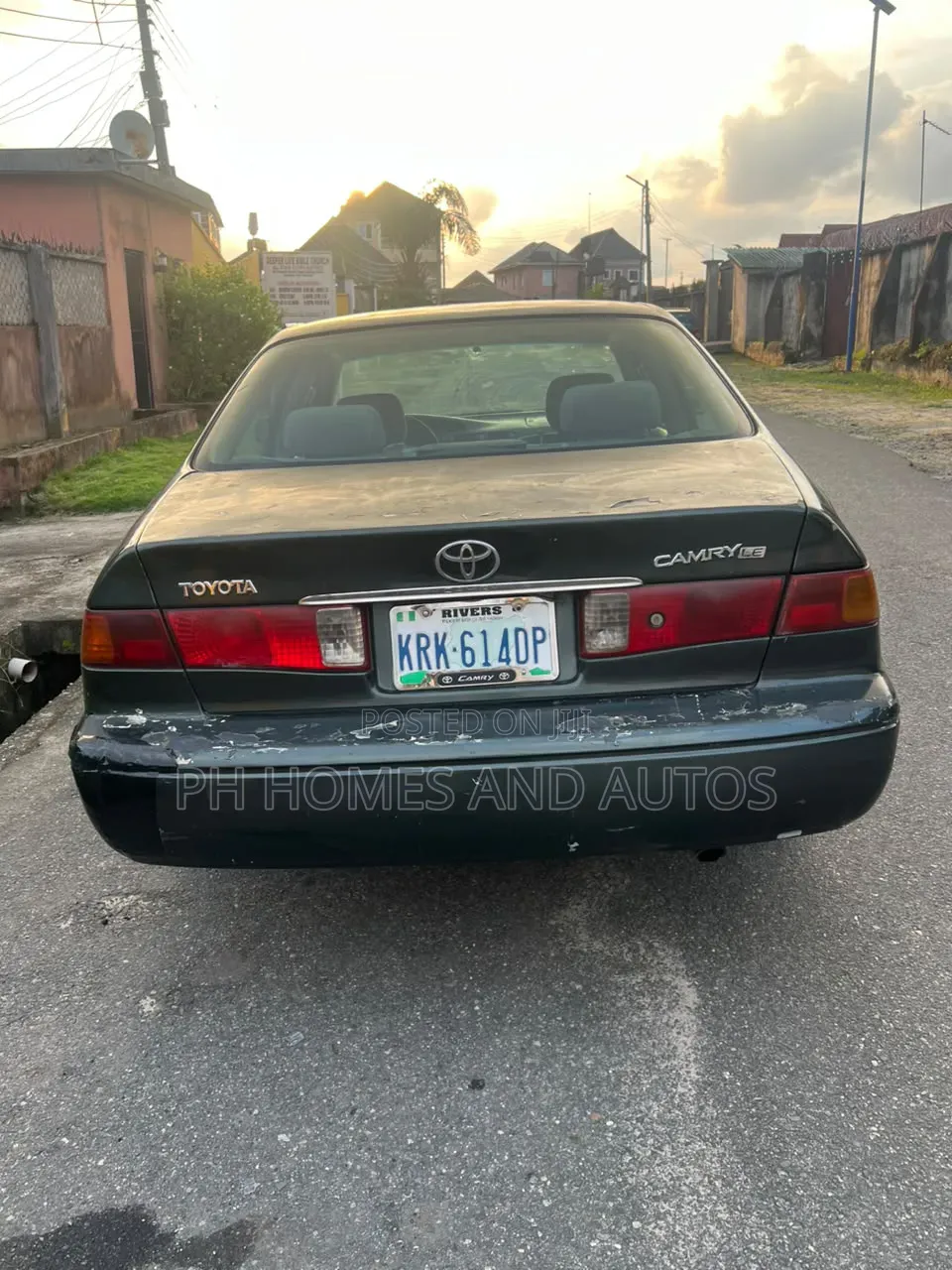 Toyota Camry 2001 Blue