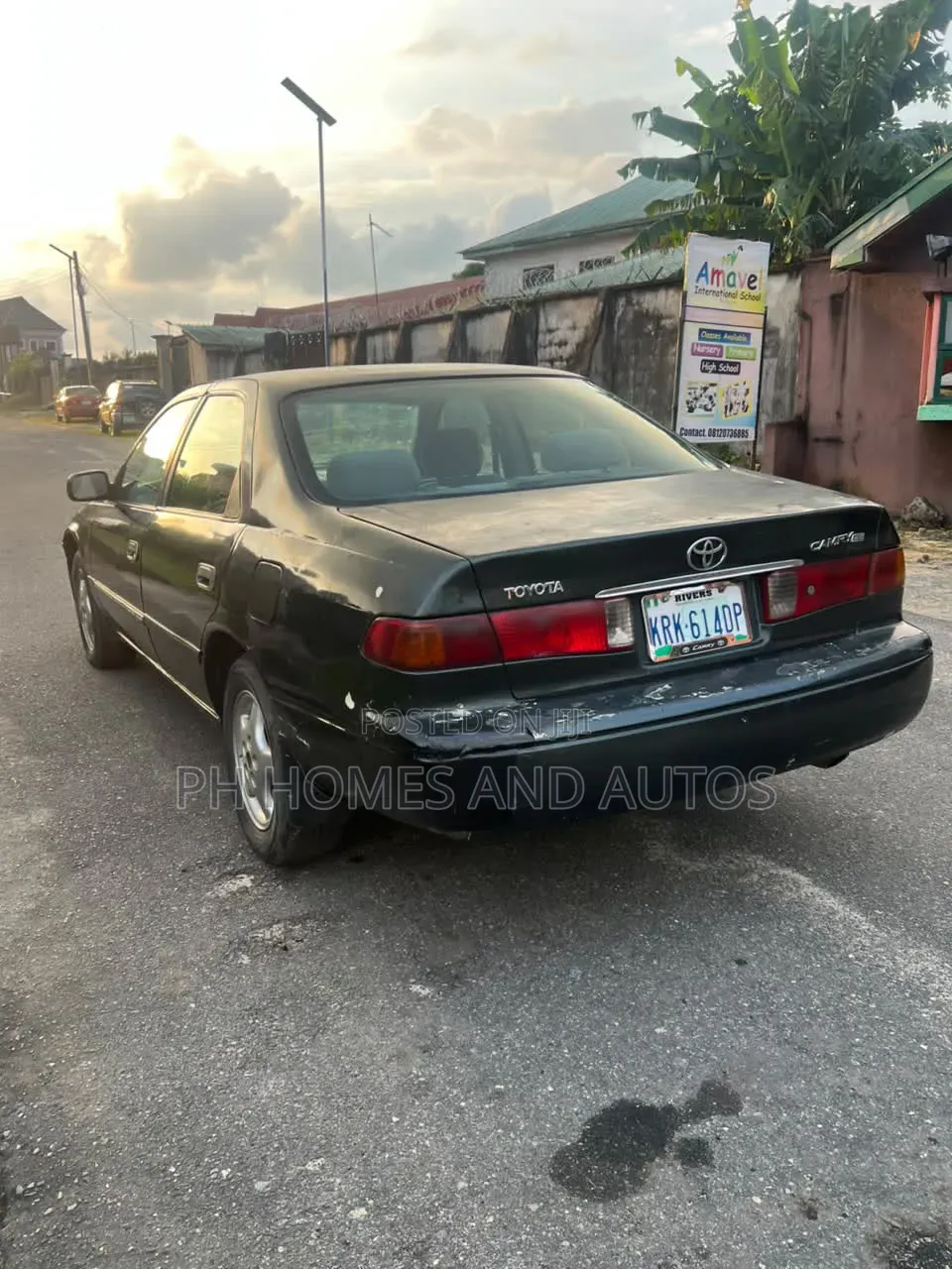 Toyota Camry 2001 Blue