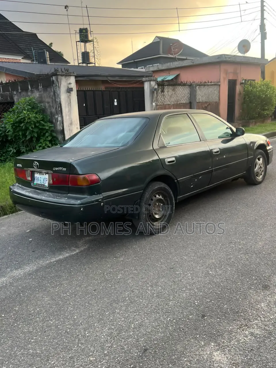 Toyota Camry 2001 Blue