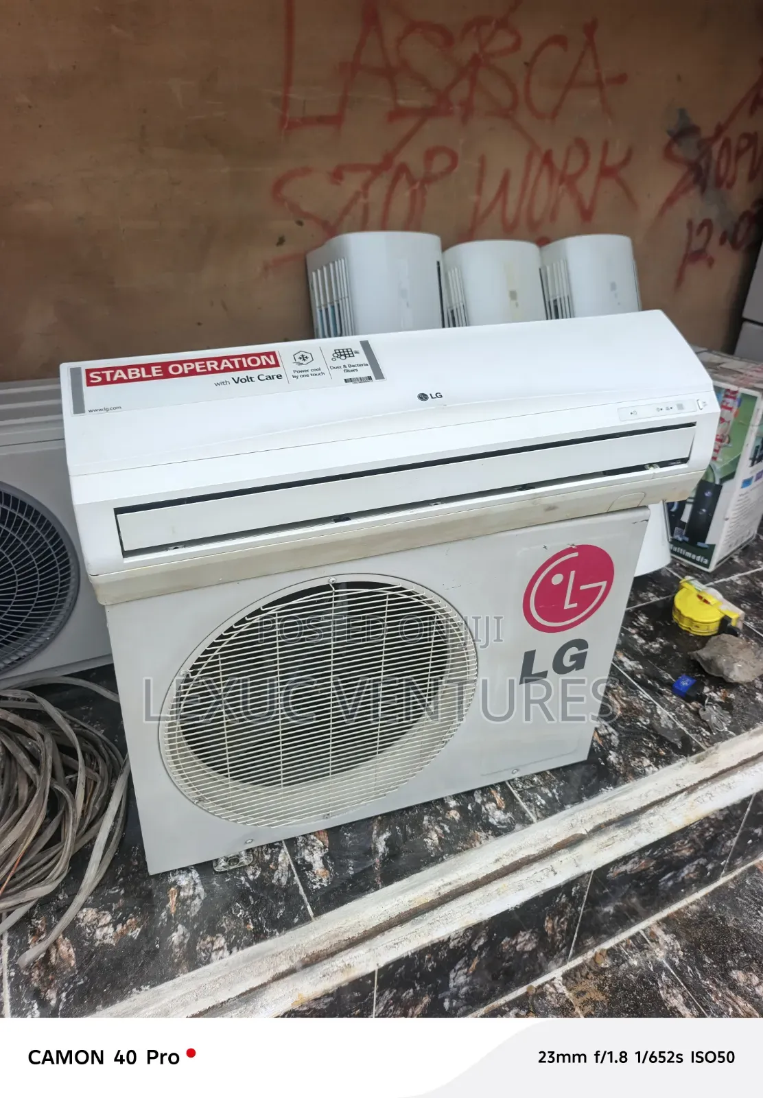 Lg Stable Operation 1.5hp Low Voltage Starter 100% Copper Condenser