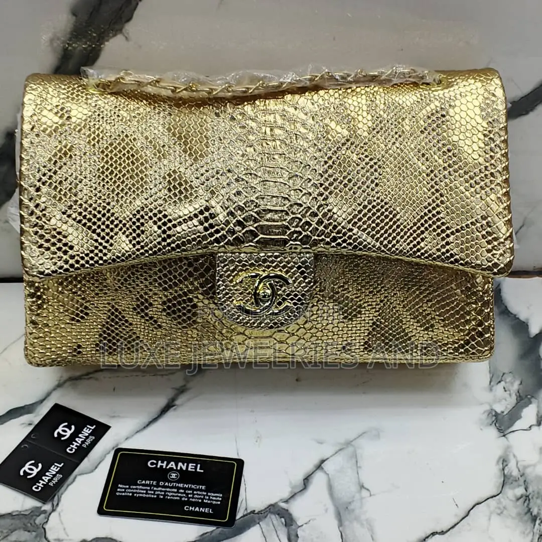 Quality Croc Skin Chanel Bag for Classy Ladies