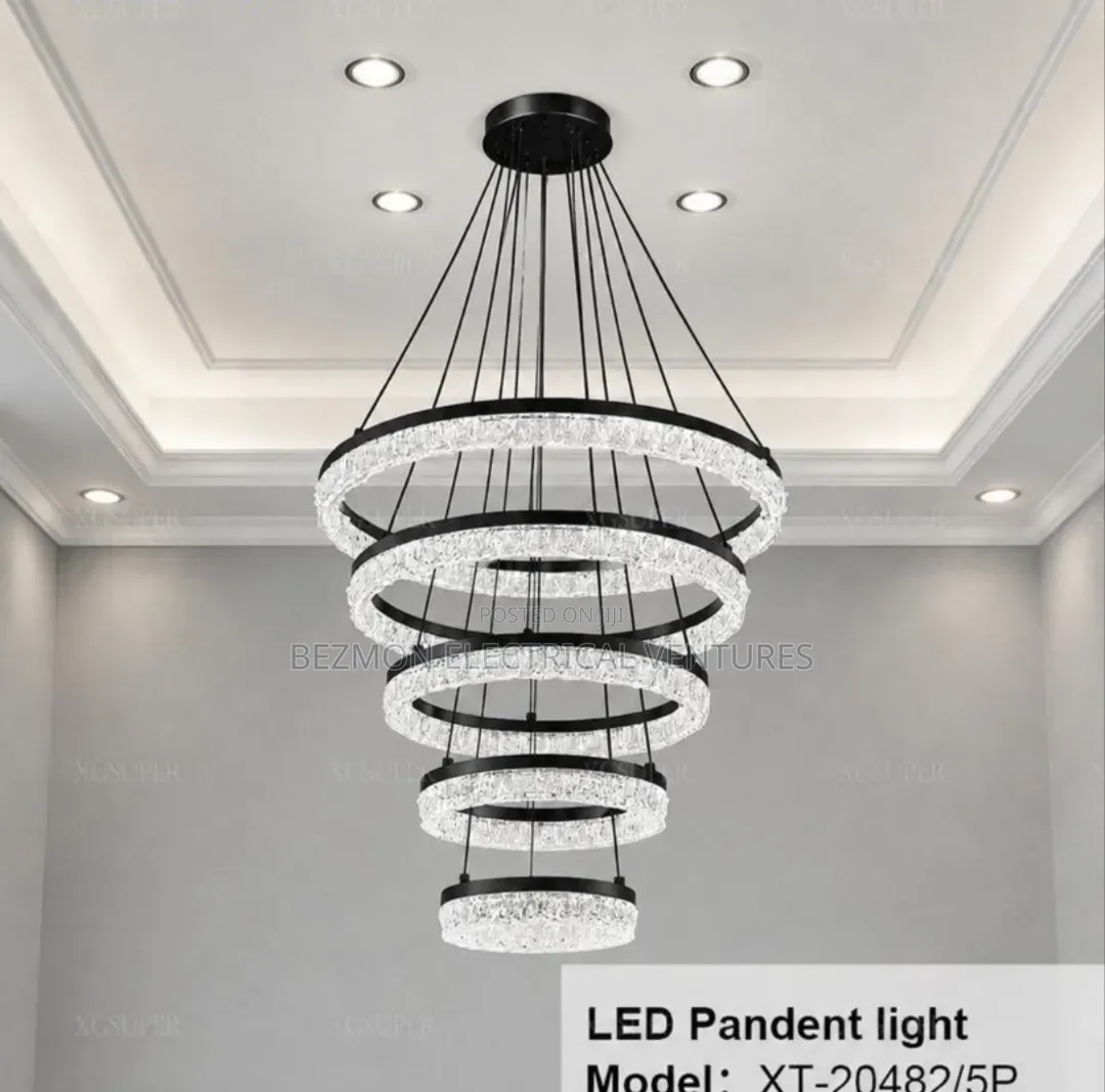 Led Dropping Chandelier Available for Sale