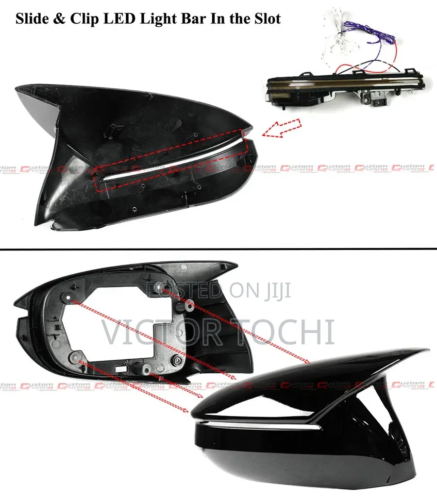 Is250 Es350 Side Mirror Cover With Sequential Led