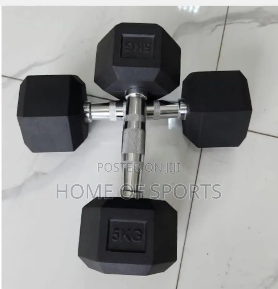 5kg Hexagon Dumbbell