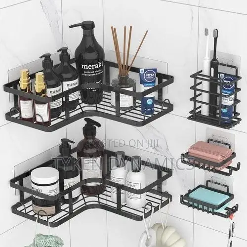 5in1 Corner Shower Caddy Set