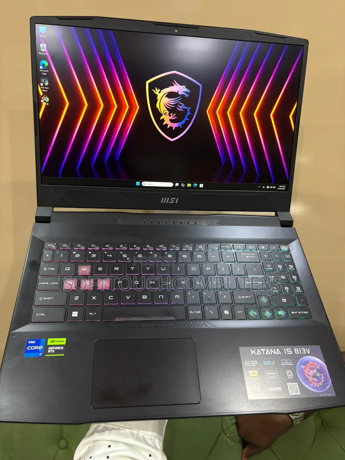 Laptop MSI Katana 15 16GB Intel Core i7 SSD 1T