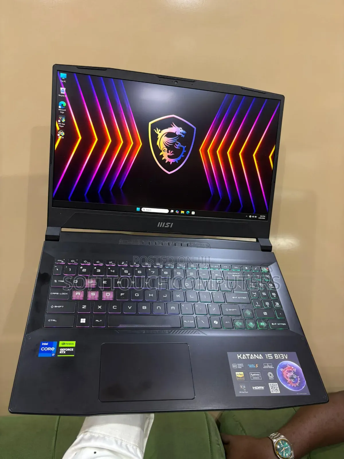 Laptop MSI Katana 15 16GB Intel Core i7 SSD 1T