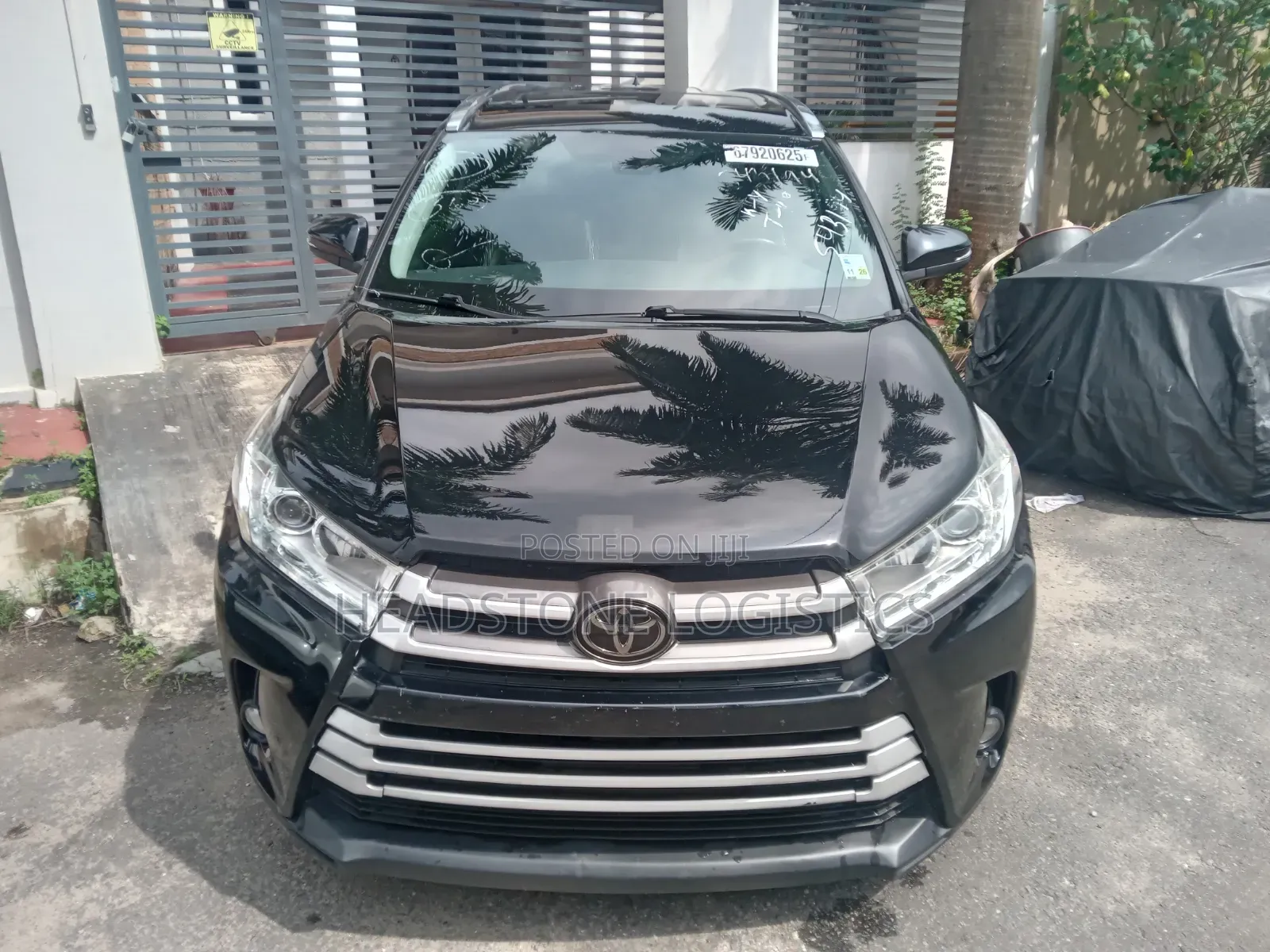 Toyota Highlander XLE 4x2 V6 (3.5L 6cyl 8A) 2018 Black