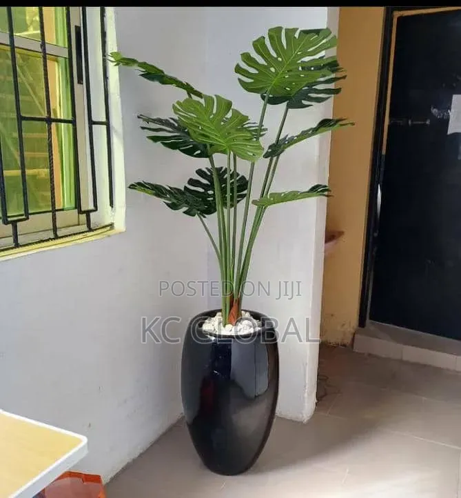 Artificial Plant and Vase