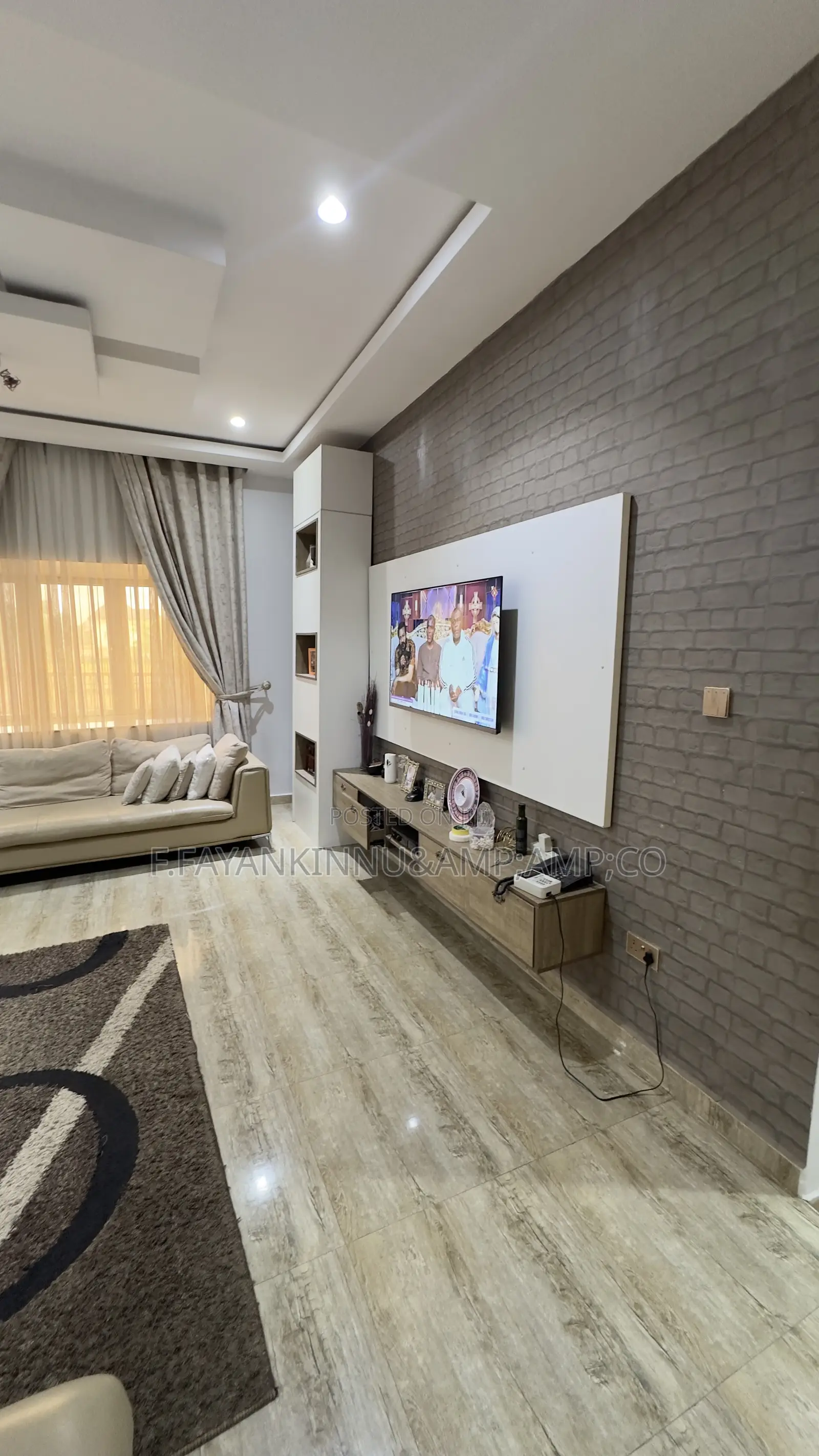 Furnished 4bdrm Duplex in Riverpark Estate, Sabon Lugbe for rent