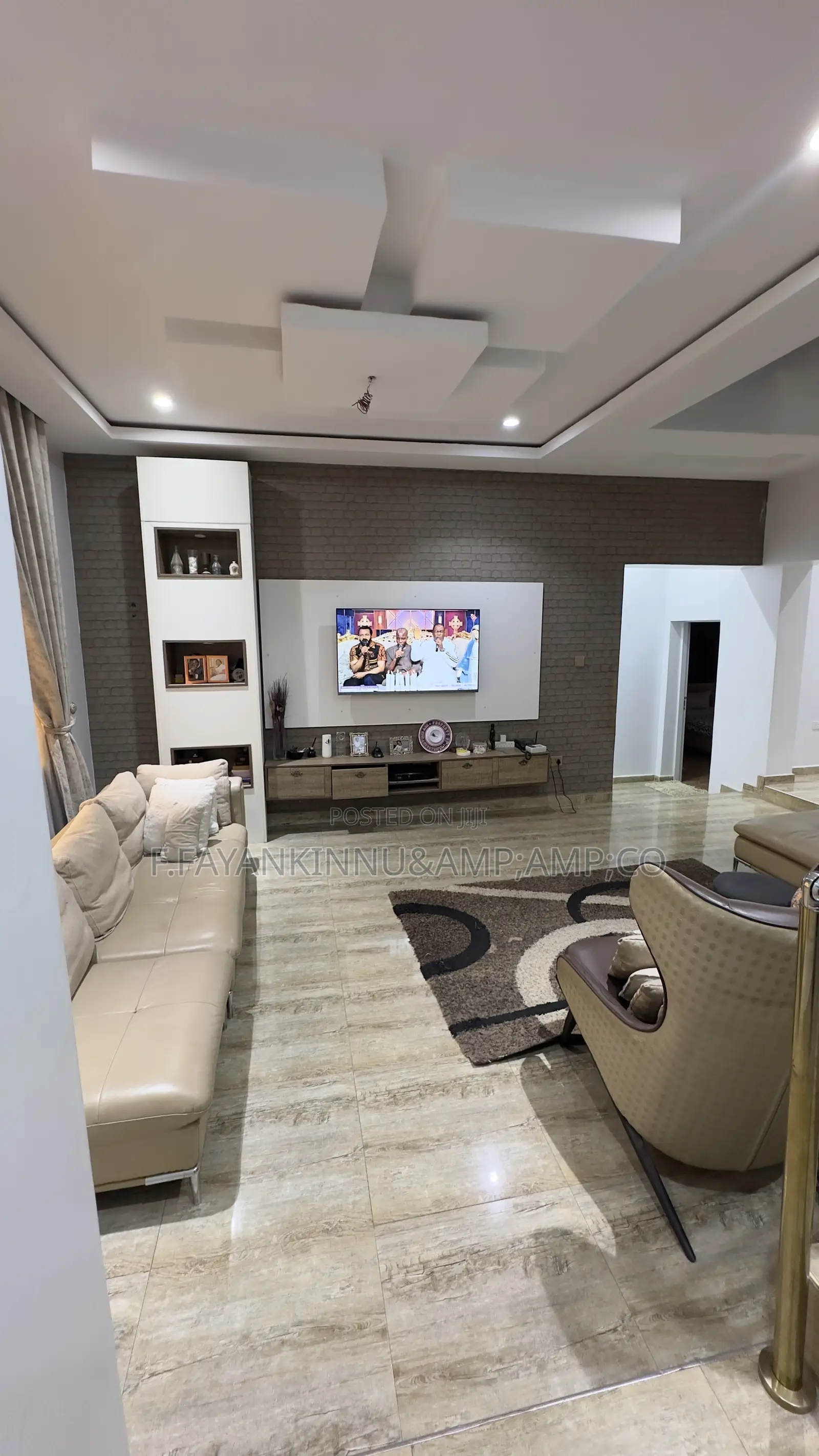 Furnished 4bdrm Duplex in Riverpark Estate, Sabon Lugbe for rent