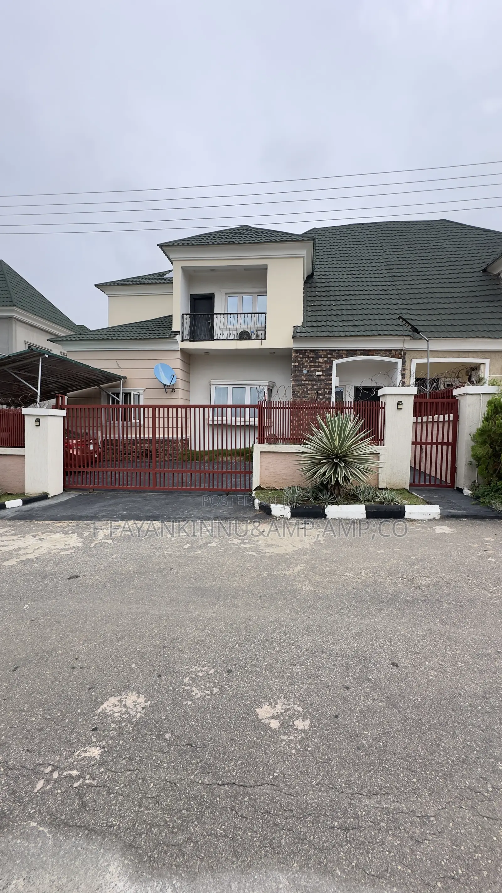 Furnished 4bdrm Duplex in Riverpark Estate, Sabon Lugbe for rent
