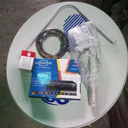 Free To Air Decoder And It's Complete Accessories