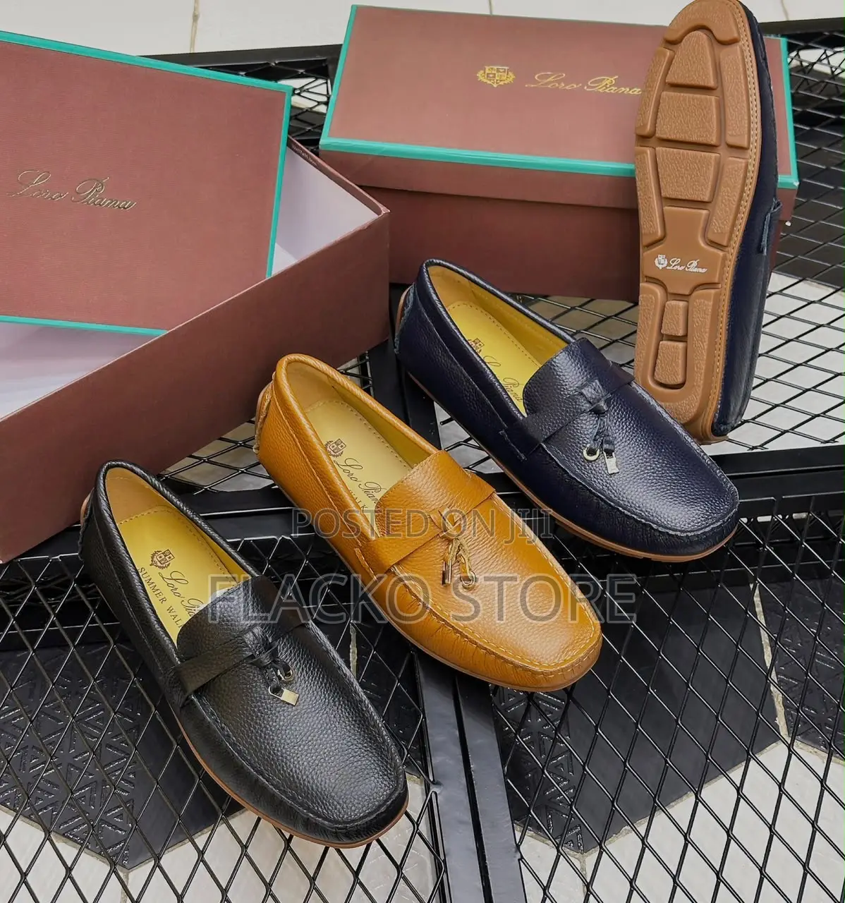 Original Loro Piana Drivers Shoes