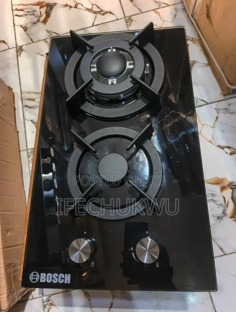 Bosch Built-in 21x51cm 2 Burners Automatic Gas Cooker Hob 100%Copper