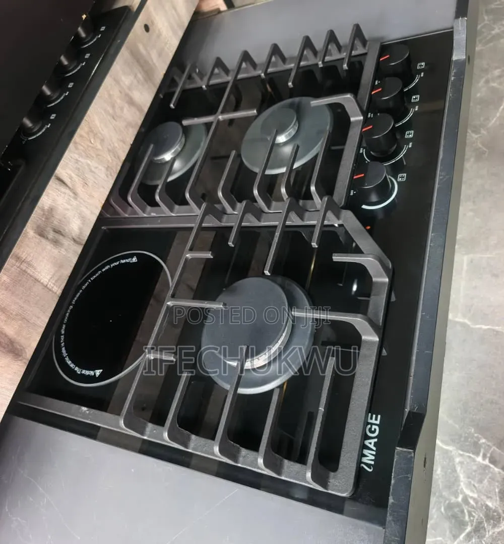 Original Image Built-in 3+1 Gas Electric Automatic Cooker Hob 60cm