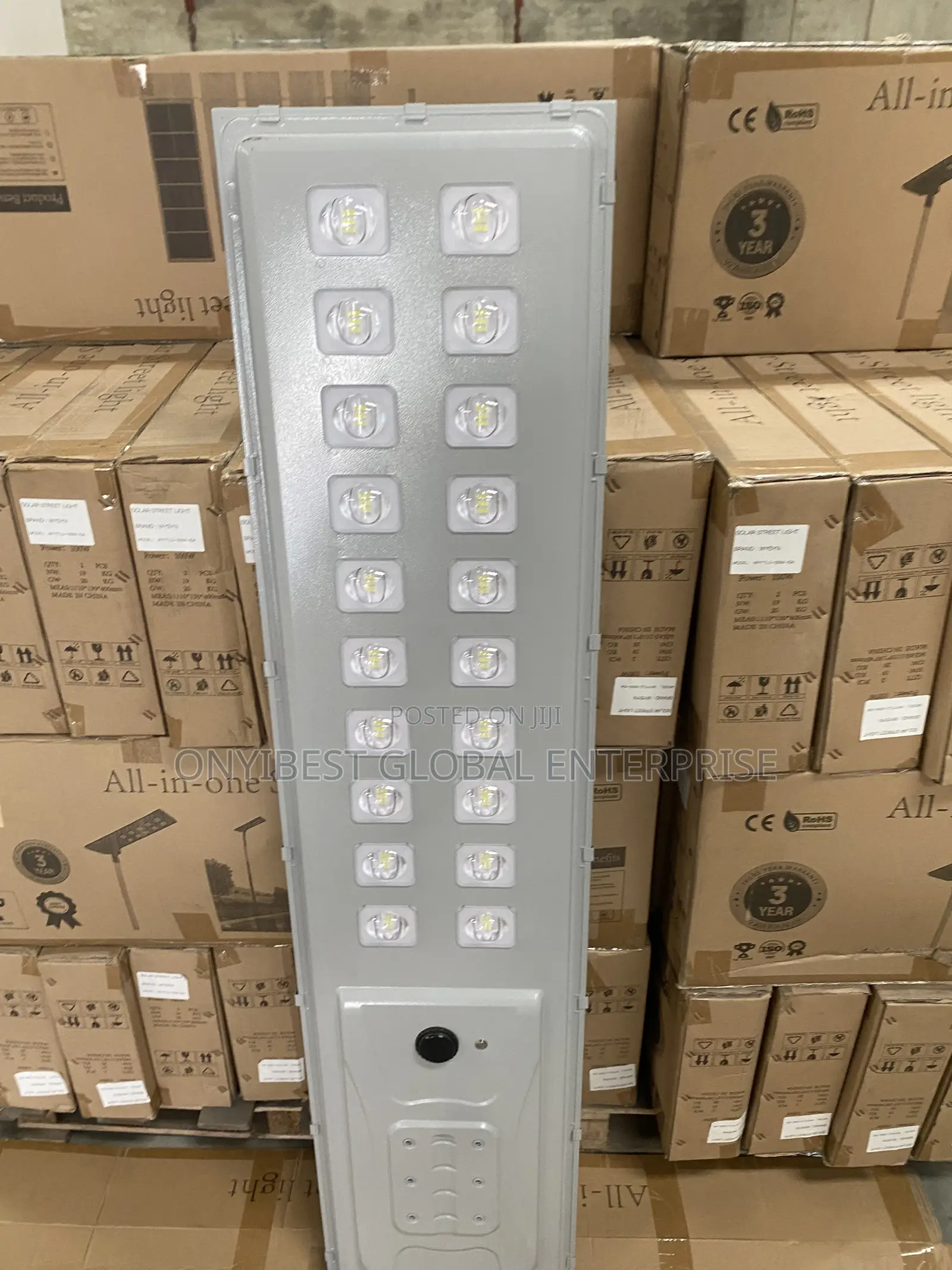 All In One Solar Industrial Outdoor Light 20 Eye’S