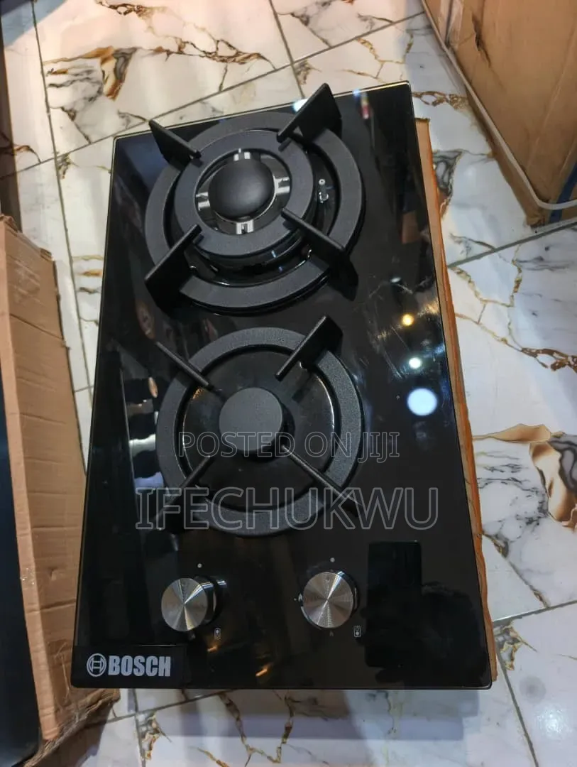 Bosch Inbuilt Cabinet or Table Top 2 Burners Gas Cooker Hob 21x51cm