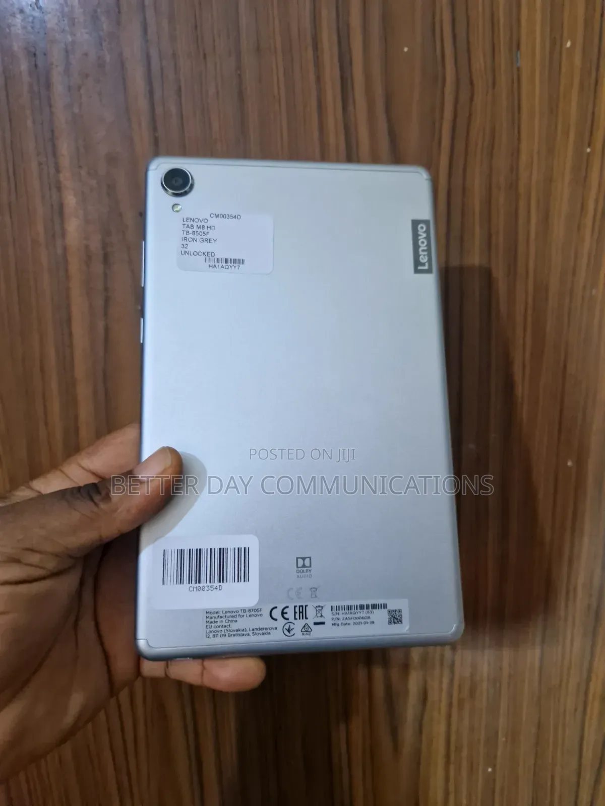 Lenovo Tab M8 (HD) 32 GB Gray