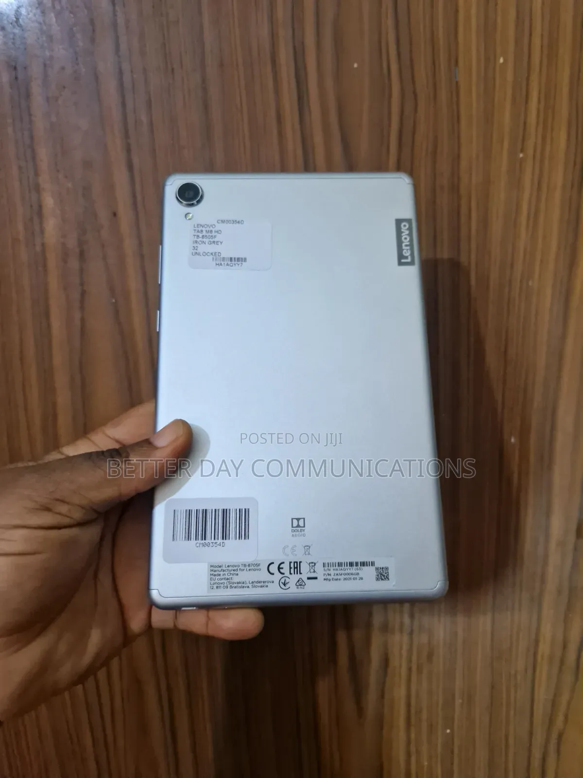 Lenovo Tab M8 (HD) 32 GB Gray