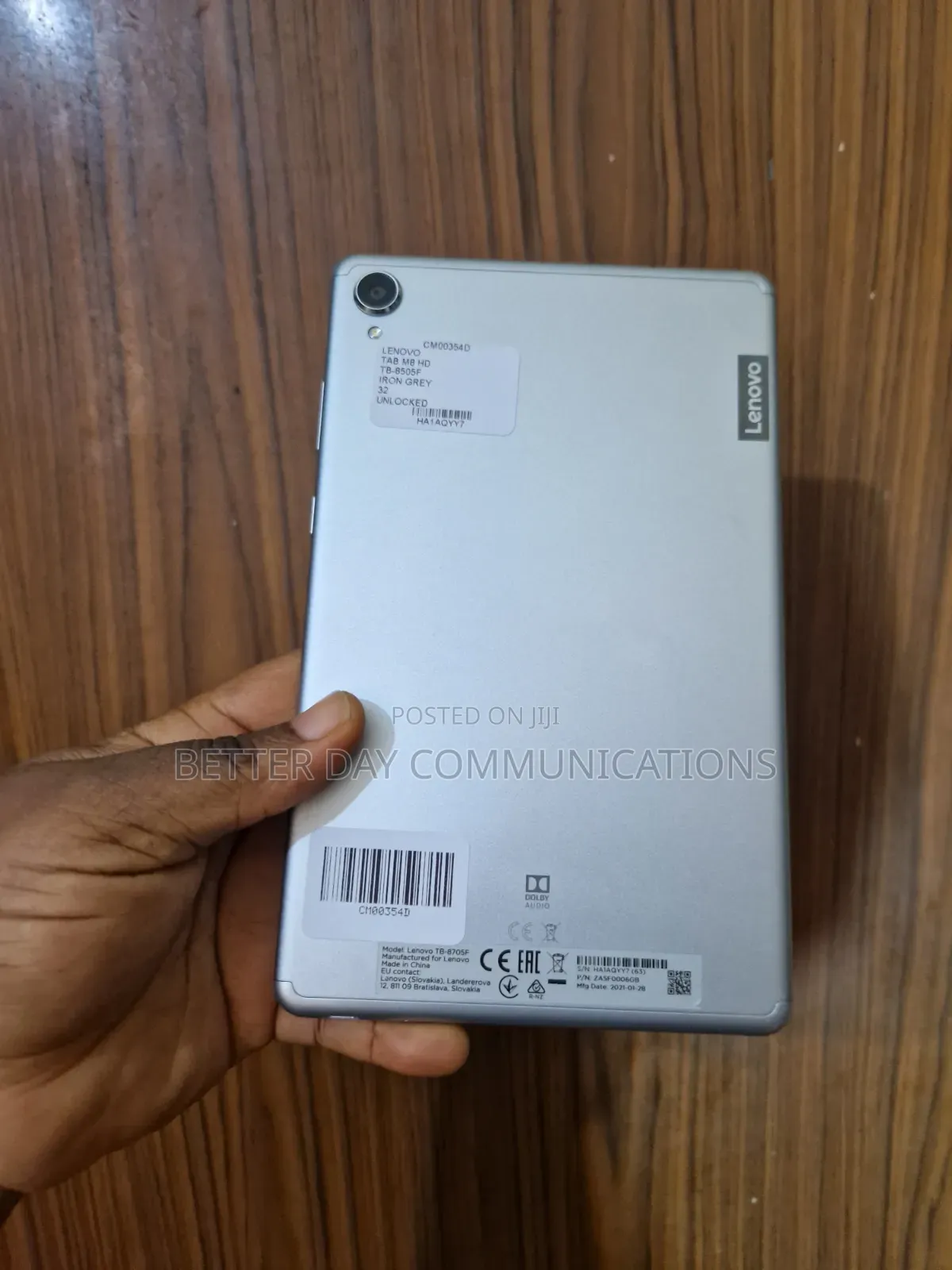 Lenovo Tab M8 (HD) 32 GB Gray