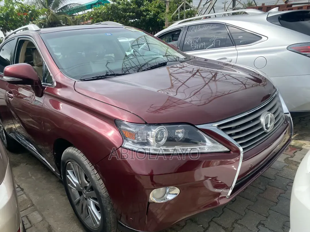 Lexus RX 2013 Red