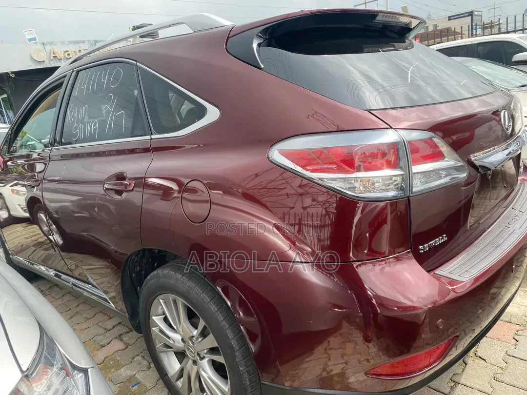 Lexus RX 2013 Red