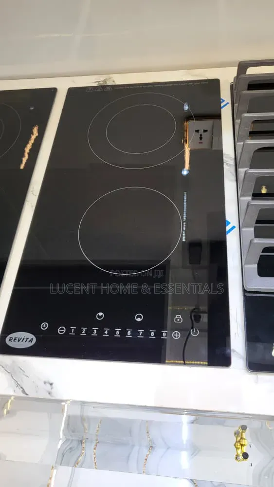Revita 2 Burner Electric Built in Hob Premium Smart Touch Glass Top