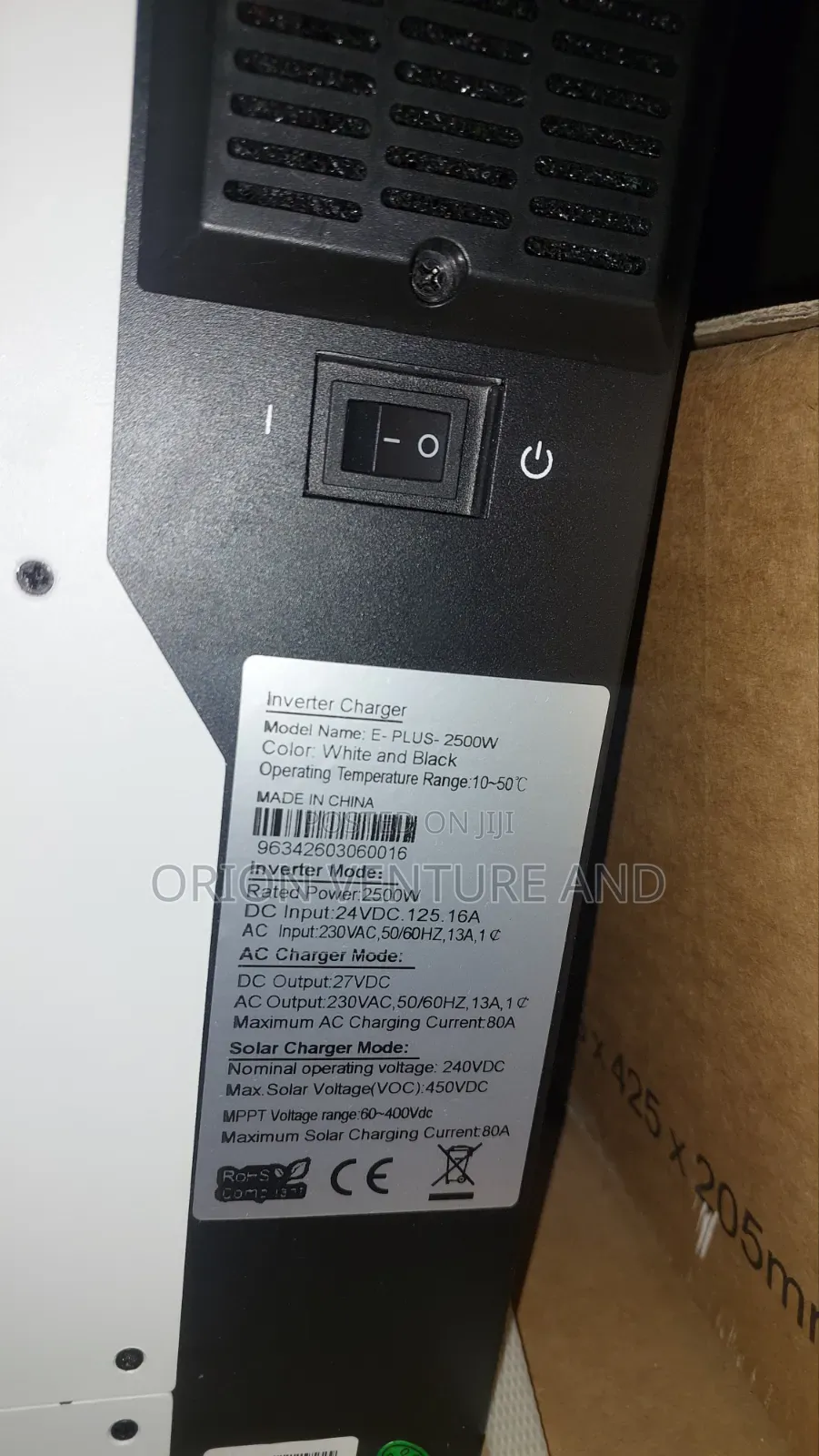 2.5kva 24v Hybrid Inverter (Works Without Battery)