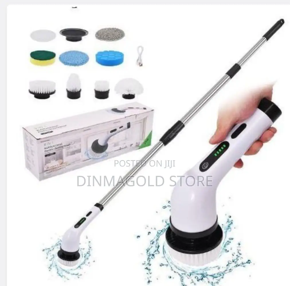 9-in-1 Electric Spin Scrubber Cleaning Brush