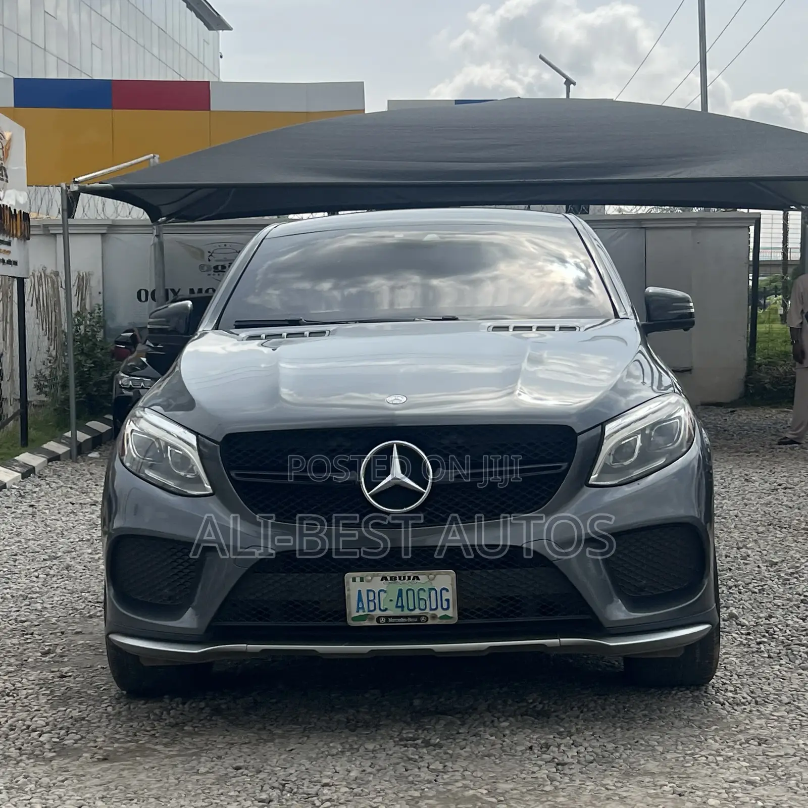 Mercedes-Benz GLE-Class AMG GLE 43 4MATIC 2017 Gray