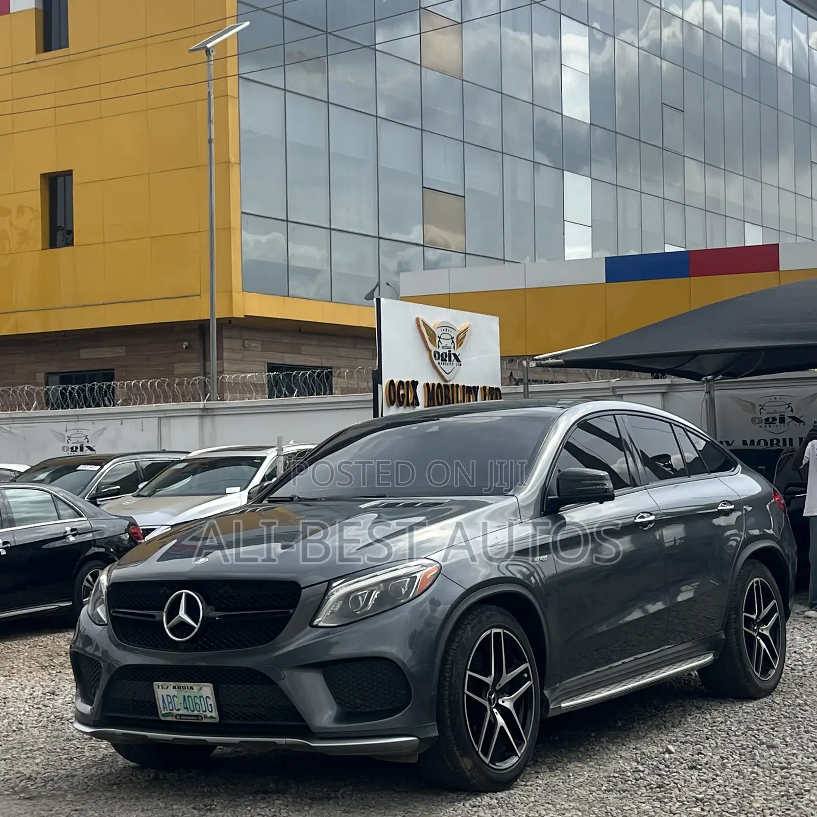 Mercedes-Benz GLE-Class AMG GLE 43 4MATIC 2017 Gray