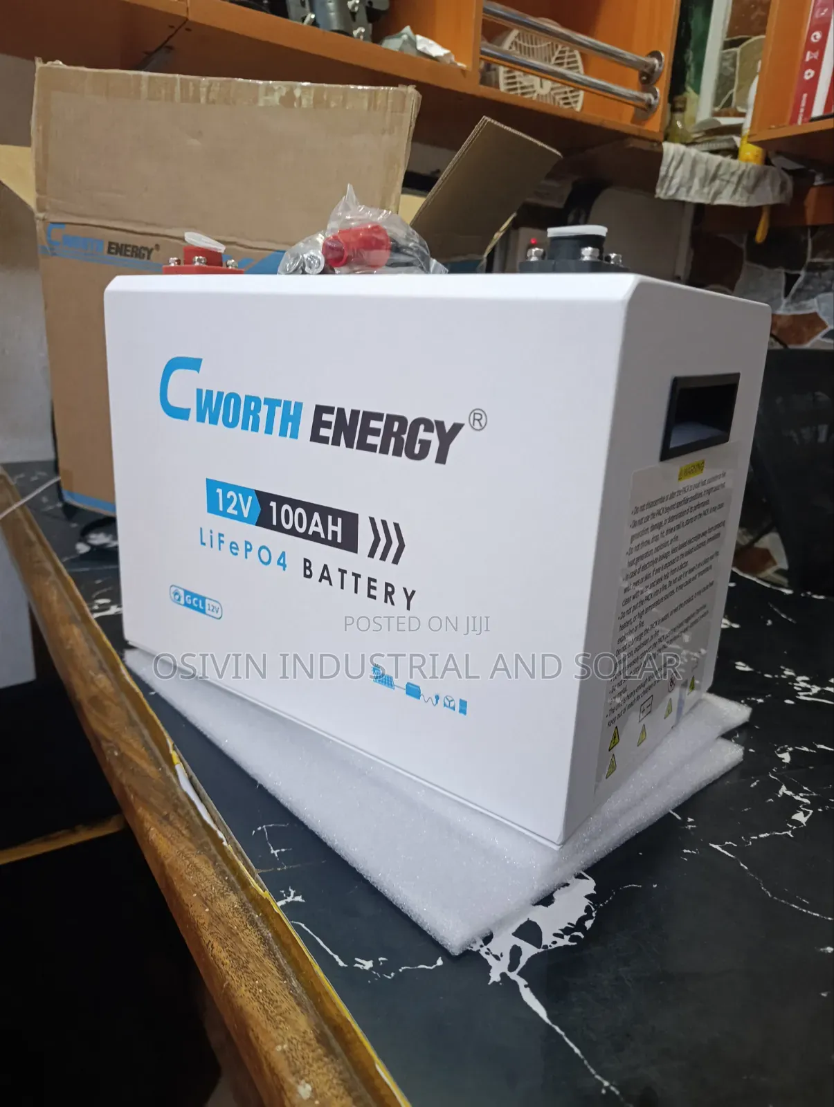Cworth 100a 12v Lifepo4 Lithium Battery