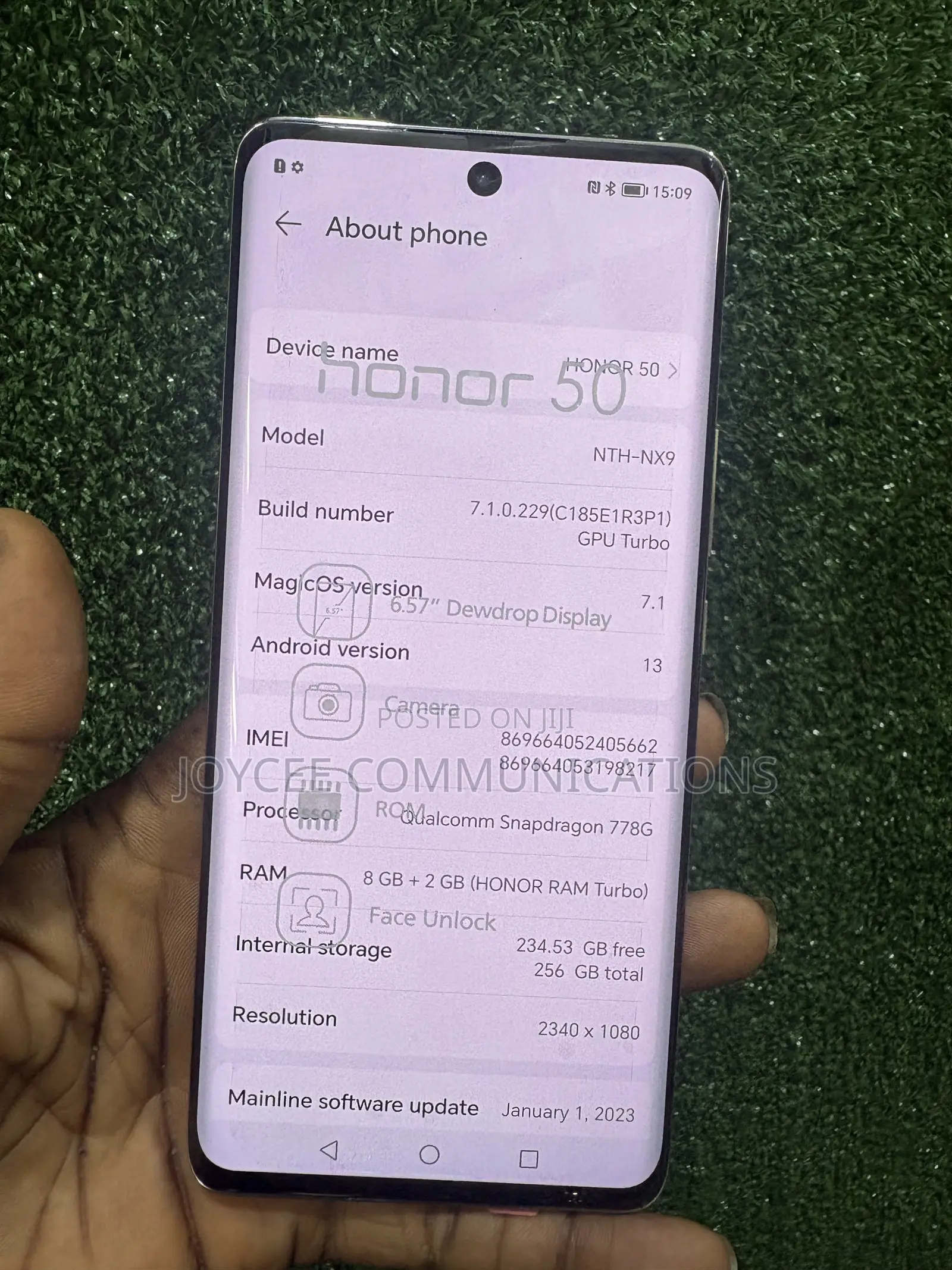 Honor 50 256 GB Gold