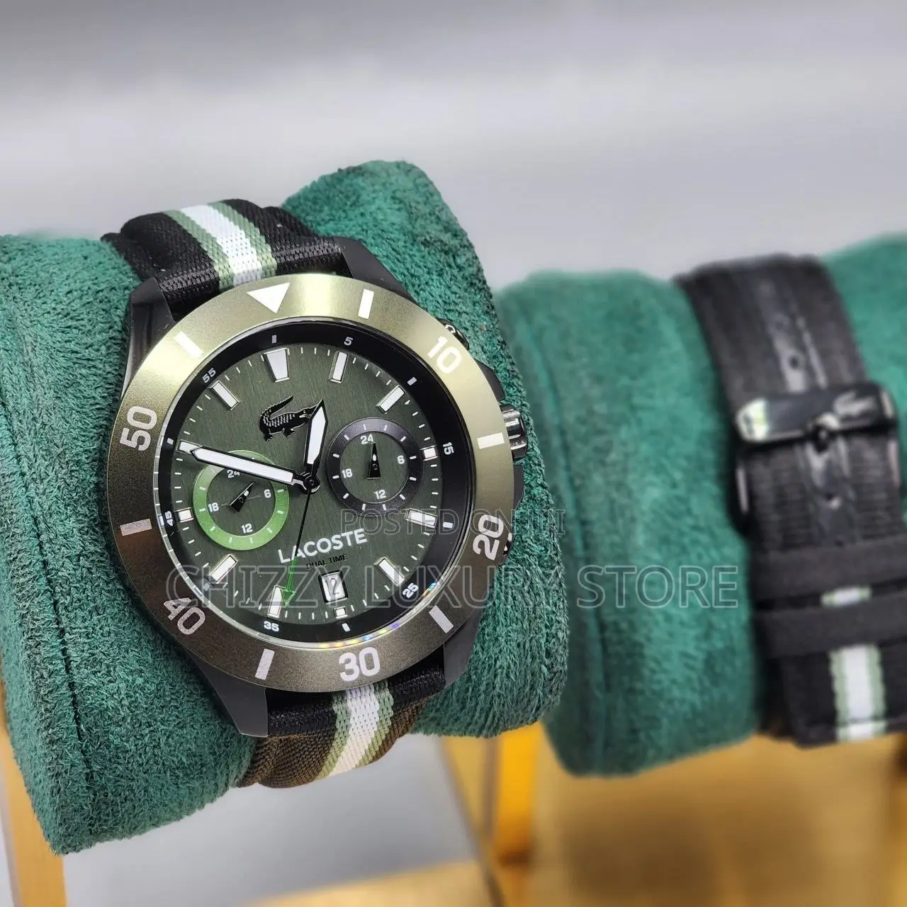 Lacoste Quality Luxury Men Automatic Engine Wristwatch