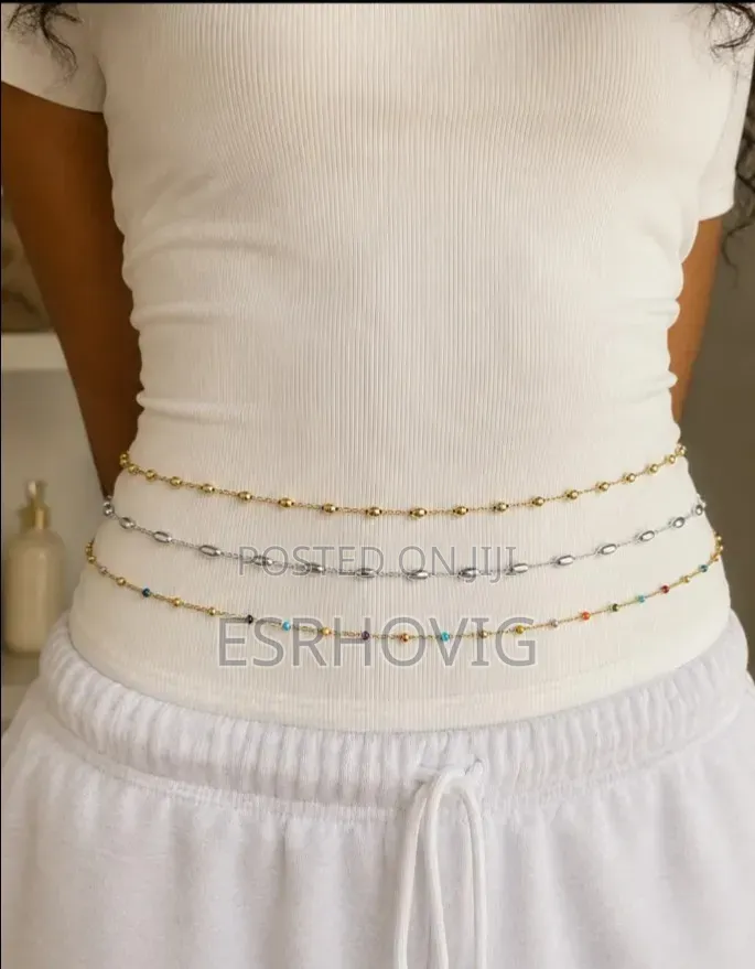 Adjustable Non-Tarnish, Classy and Modern Quality Waist Chains