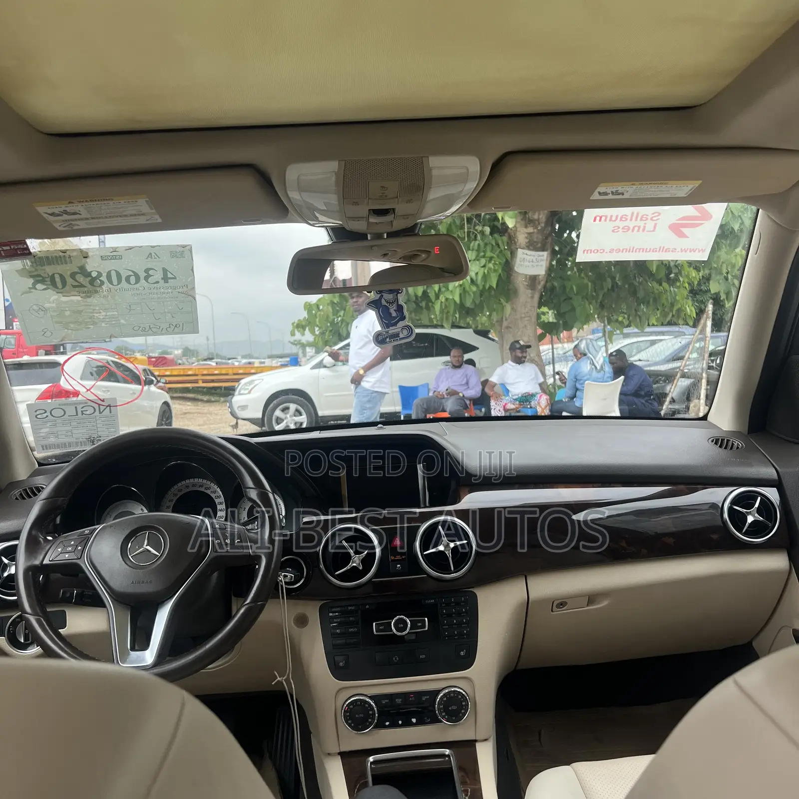 Mercedes-Benz GLK-Class 2014 Brown