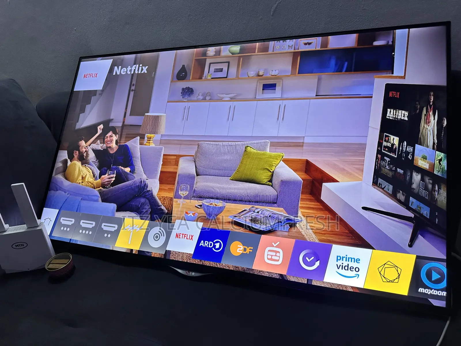 50 Inches Lg Smart Tv With Free Netflix