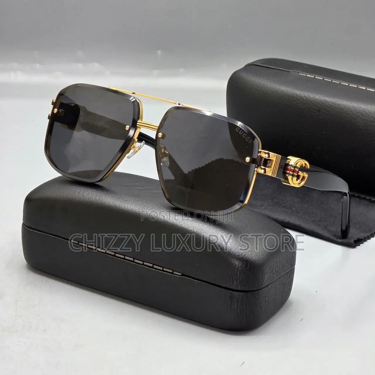 Gucci Quality Luxury Men Sunglasses