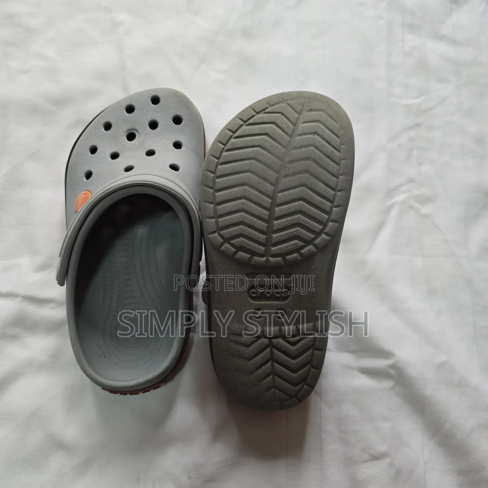 Gray Crocs Size36
