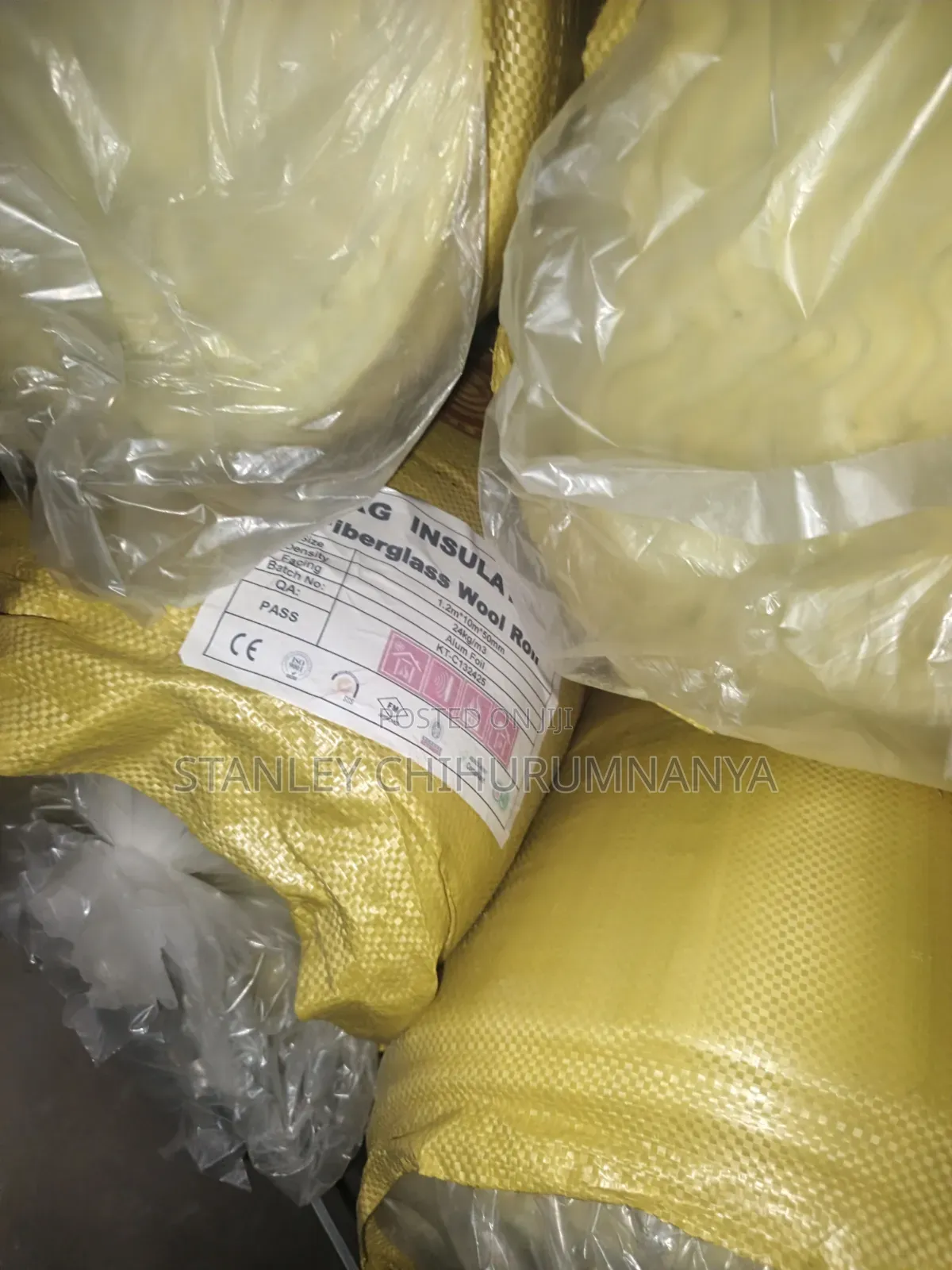 KKG Fiberglass Rockwool 50mm Thickness.
