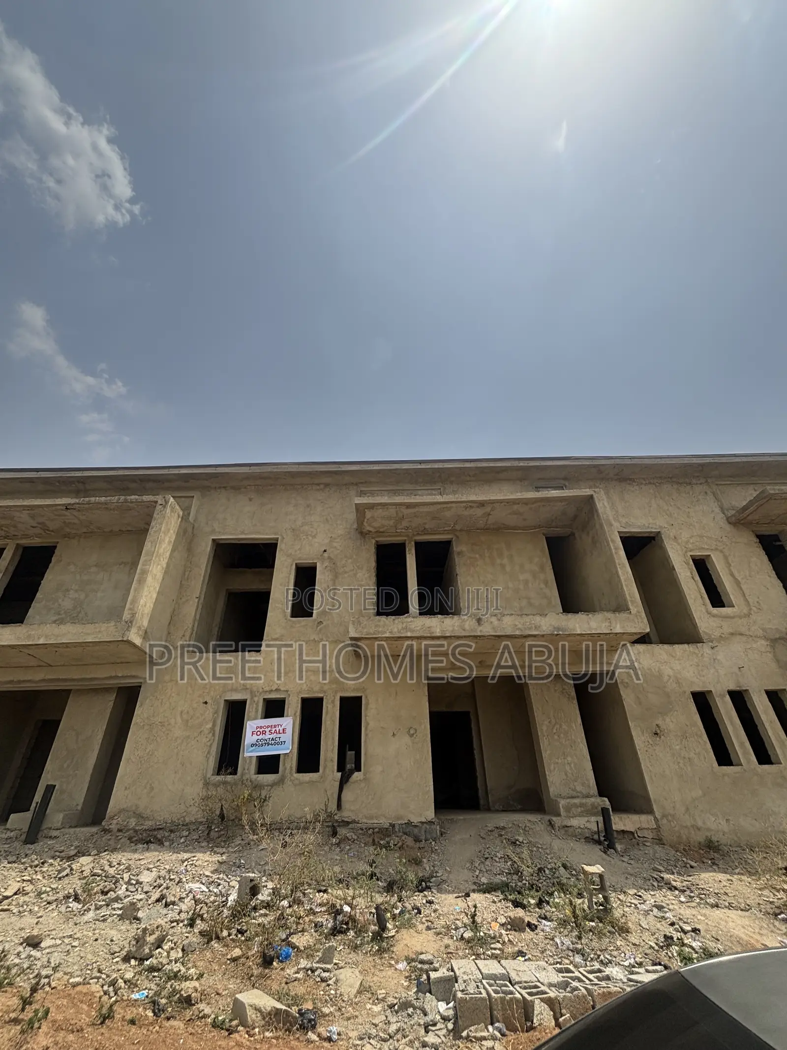 3 Bedrooms Terrace Duplex Carcass for Sale