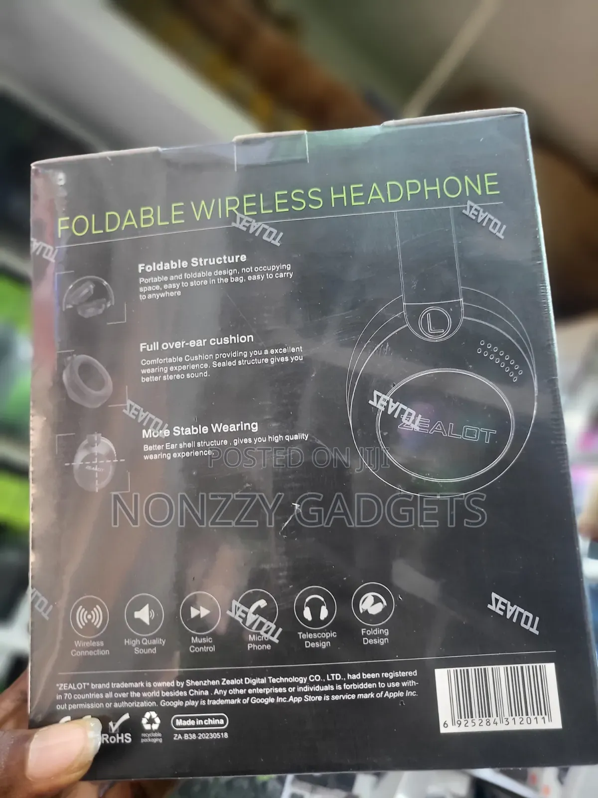 Zealot B38 Wireless Headset