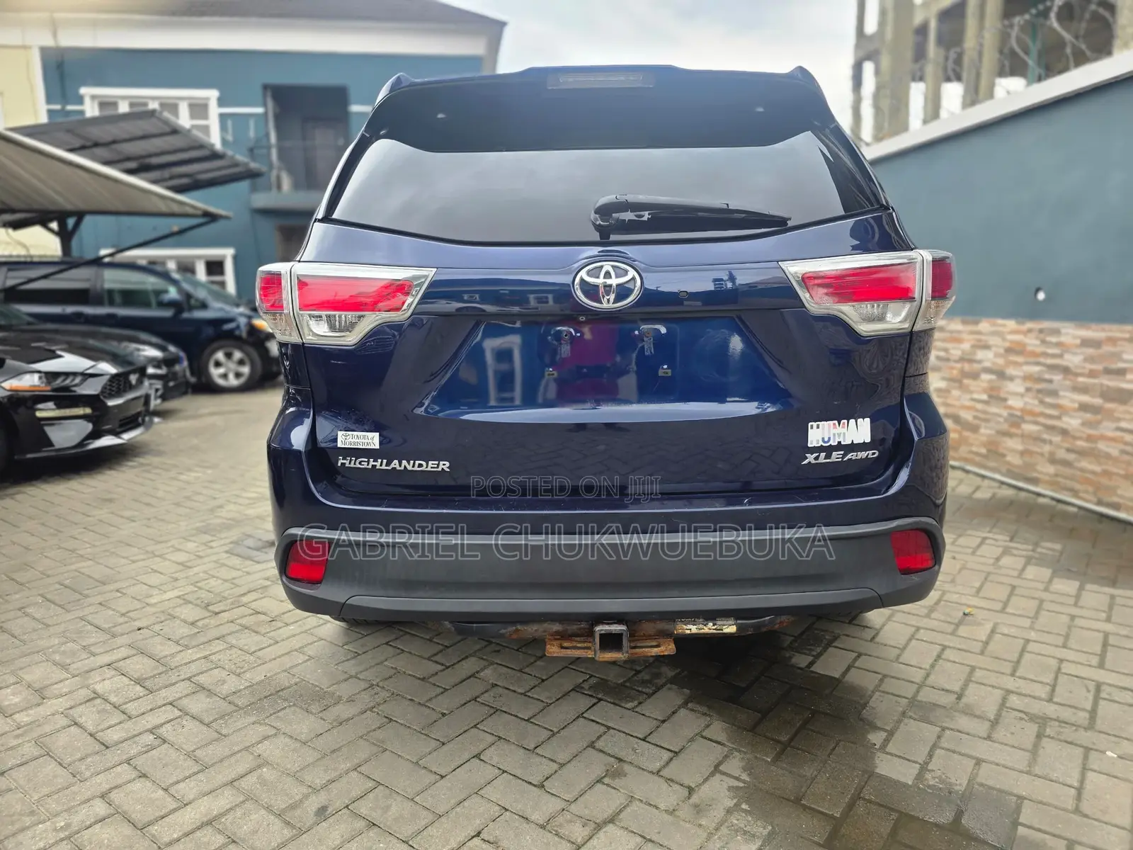Toyota Highlander XLE 4dr SUV AWD (3.5L 6cyl 6A) 2015 Blue