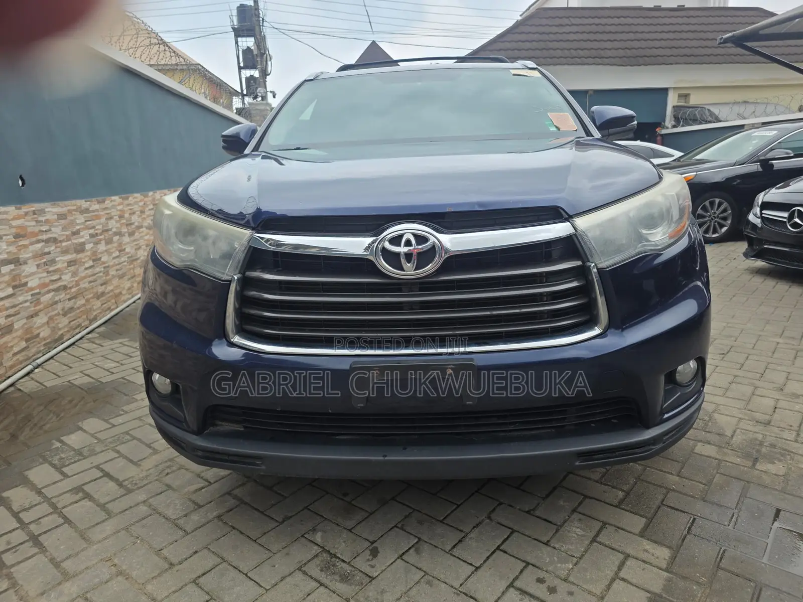 Toyota Highlander XLE 4dr SUV AWD (3.5L 6cyl 6A) 2015 Blue