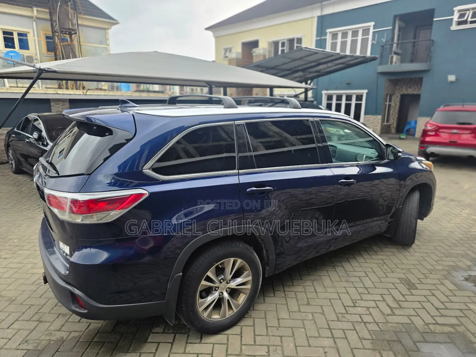 Toyota Highlander XLE 4dr SUV AWD (3.5L 6cyl 6A) 2015 Blue