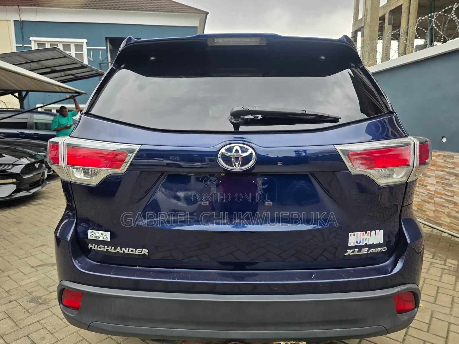 Toyota Highlander XLE 4dr SUV AWD (3.5L 6cyl 6A) 2015 Blue