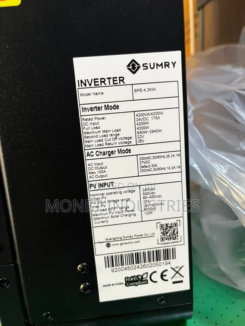 4.2kw 24v Sumry Hybrid Inverter